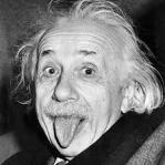 Albert Einstein Tongue