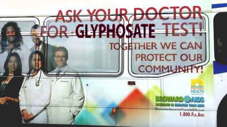 Glyphosate Test Advertising on Broward County Bus_4