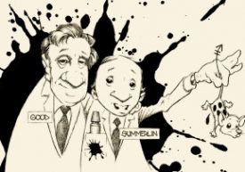 william_summerlin_affair_sloan_Kettering_mouse_black_dot