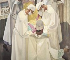 A_surgical_operation._Oil_painting_by_Reginald_Brill_Wikimedia